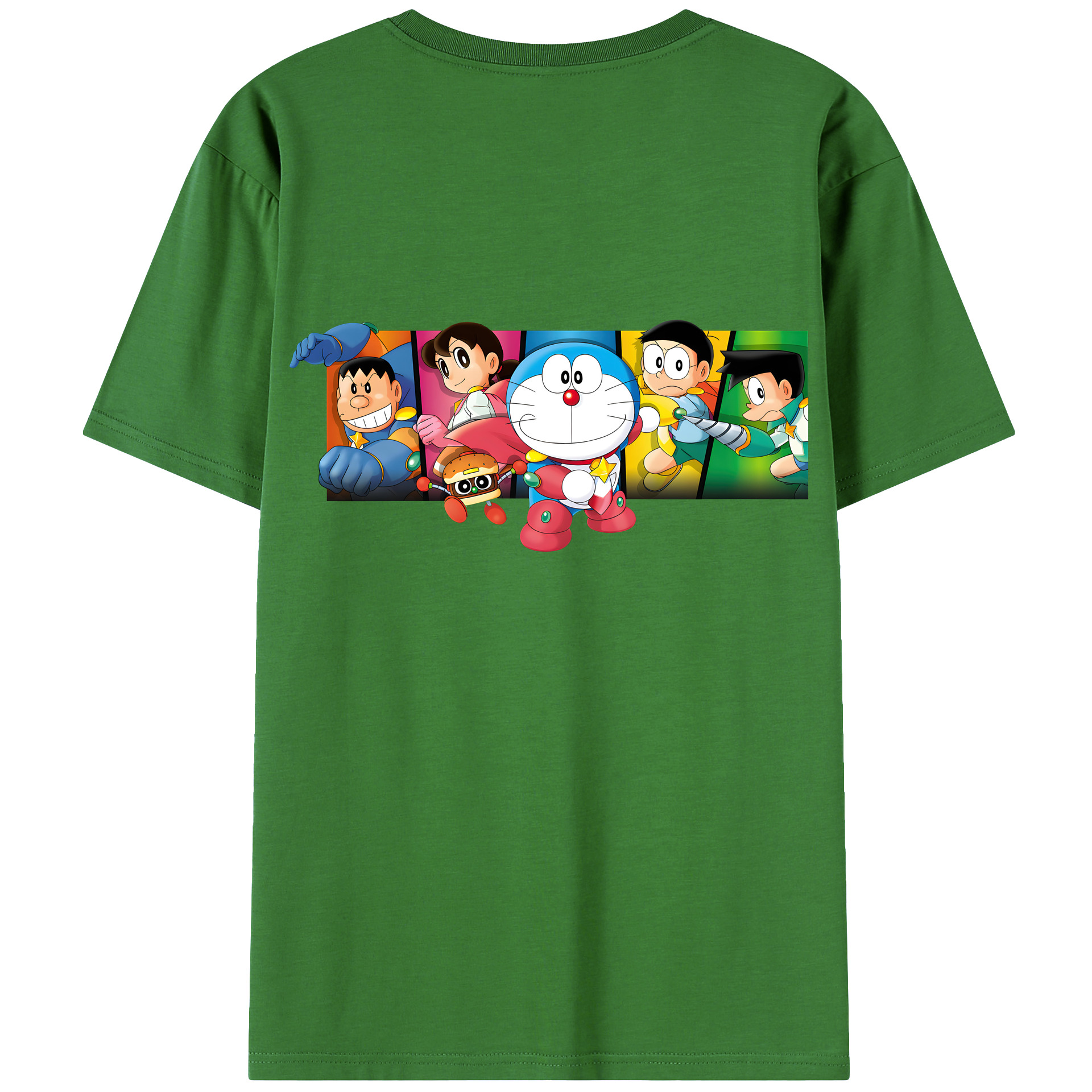 （画像用） ドラえもん Doraemon レディース半袖Tシャツ(バックプリント)